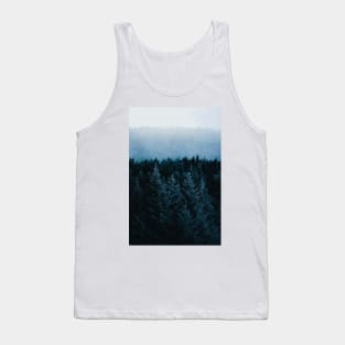 Vibrant Misty Forest Tank Top